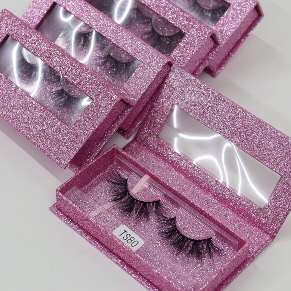 Bundle of 5 Minerva 20mm Mink/Mink Alternative Woman’s Full Strip Eyelashes - Picture 3 of 3